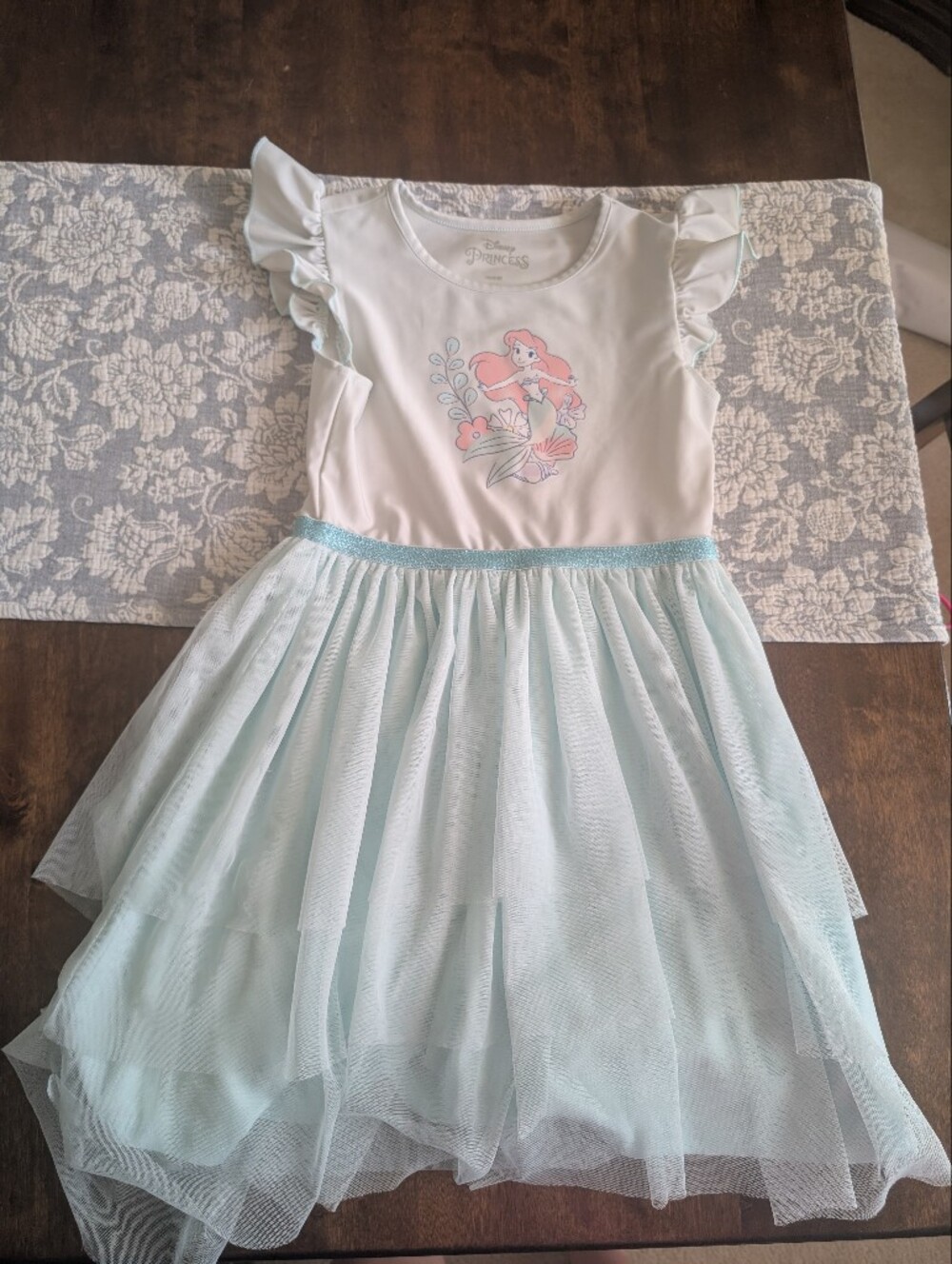 Disney Ariel Tulle Dress/ Girl 7/8